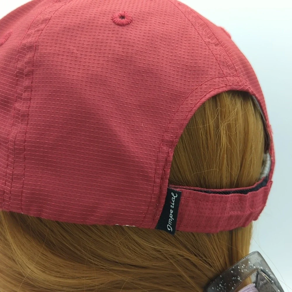 Prairie Landing Golf Club Hat 2012 Member Imperial High Tech White Red Cap Golf